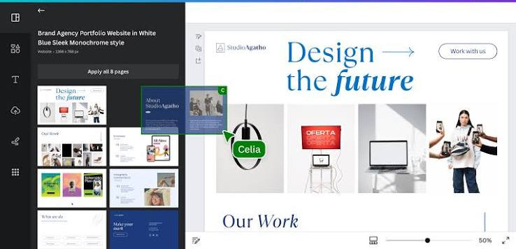 Small Business Website Homepage Template